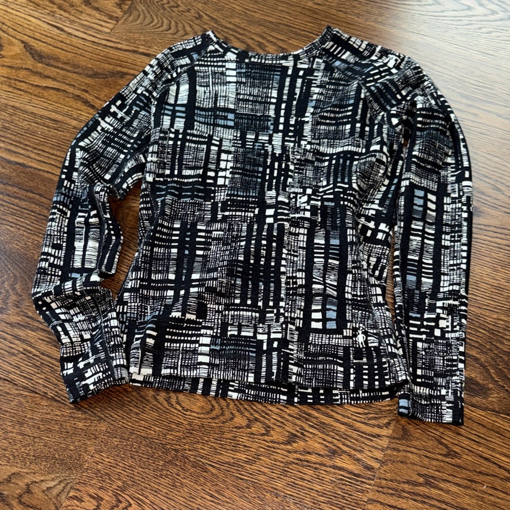 Smartwool black/white  top
